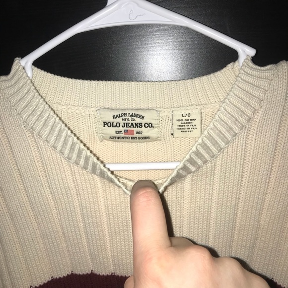 Vintage Polo Jeans Ralph Lauren sweater - Picture 2 of 4